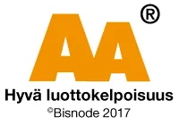 AA Hyvä luottokelpoisuus -logo